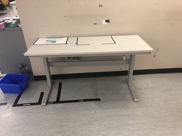 [#E1-140] Training Table Adjustable Height 