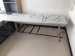 [#E1-142] Training Table Adjustable Height 