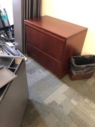 [#D6-20] 2 Drawer Wood Filing - 36"