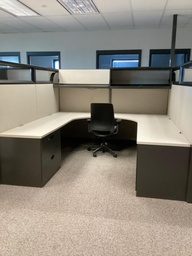 [#A2-111] U-Shape Steelcase Answer Cubicle