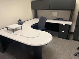 [#E7-183] U-Shape Desk