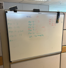 [#F5-88] Medium Whiteboard (photo representation)