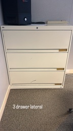 [#D8-26] 3 Drawer Lateral