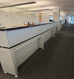 [#D12-19] combo cabinets doors/ slat walls 