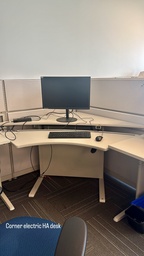 [#E10-16] Small electric height-adjustable desk