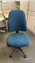 [#B13-53] Blue task chair