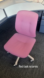 [#B12-21] Chaise de travail rouge