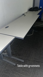 [#C19-43] Table avec œillets