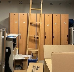 [#D17-17] Wooden locker