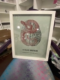 [#J1-169] Art print, white frame