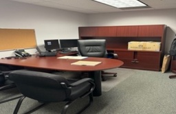 [#E8-15] Office Table and Cabinet