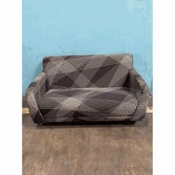 [#B6-8] 1333/NC - Sela TRIANGLE PATTTERN Loveseat