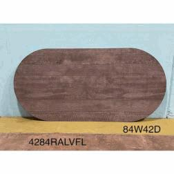 [#C8-13] 4284RALVEFL - Race Track Table Top (84Wx42D)