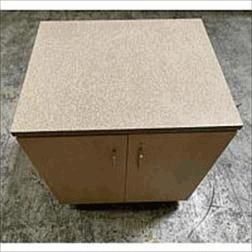 [#D30-47] Dante Chest,2 Door,Plinth Base,Laminate Top 30x25x35