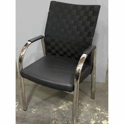 [#B8-49] Said Chair w/ Metal Frame &amp; Plastic Glides