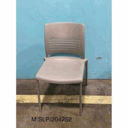[#B4-65] SLP204252 - Strive -Leg Armless Stack Chair (20.25Wx21Dx32.5Hx17SH)