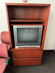 [#D16-3] TV Cabinet w/ 2 Drawers