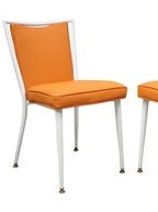 [#B8-17] Orange Guest Chair (photo representation)