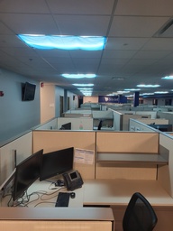 [#A4-4] Beige 6'x6' cube, 36" high