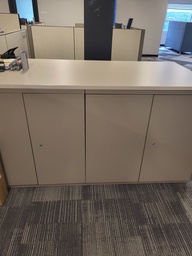 [#D30-27] 72"x36" Beige &amp; white file bank