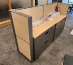 [#D8-28] Steelecase file cabinet enclosure