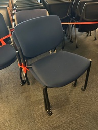 [#B8-27] SitOnIt Side Chair - Black Casters