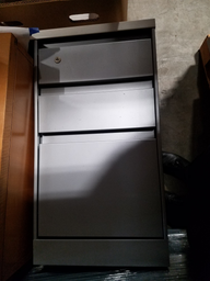 [#D16-100] 27"x15"x24" Grey Pedestal B,B,F