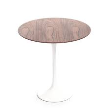 [#C11-8106] End Table, Walnut/White, 21x20x20" (photo representation)