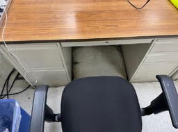 [#E4-12] Freestanding Desk - 2 ped