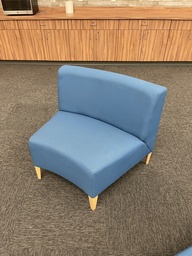 [#B12-18] Blue Lounge Seating