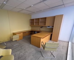 [#E7-10] U-Desk with Overhead Storage