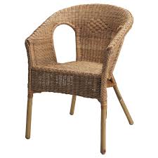 [#B8-27] Wicker Chair (photo representation)