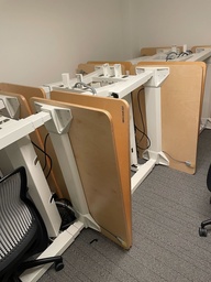 [#E10-48] Sit-Stand Desk (missing some electrical parts)