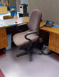 [#B13-14] Purple Task Chair