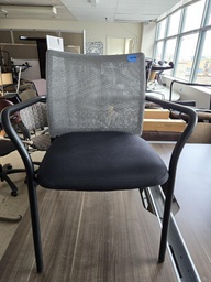 [#B13-41] black chair mesh back