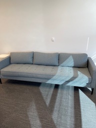 [#B6-20] Grey 3 Seat Couch