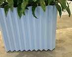 [#J5-229] 28.5 W X 15 D X 25 H Planter med (gray)