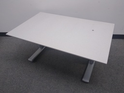 [#E9-8] Steelcase Manual Crank Height Adjustable Desk (42x30)