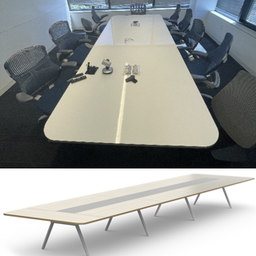 [#C6-37] 53"D x 140"W Meeting Table