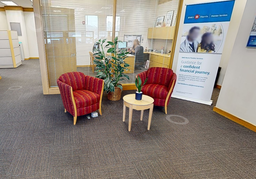 [#C11] Small Circle Coffee Table