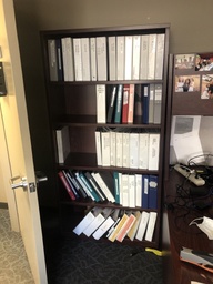 [#D4-353] Bookcase 5+ Shelves