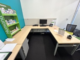 [#E7-95] Right-Handed U-Shape Desk