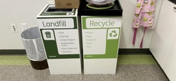 [#G4-133] Landfill/Recycling Bins