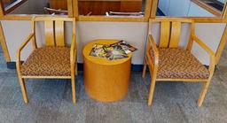 [#B8] Wooden Guest Chairs