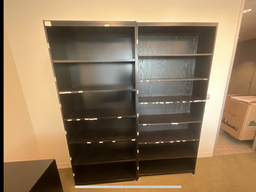 [#D4-80] Tall Bookshelf, Black