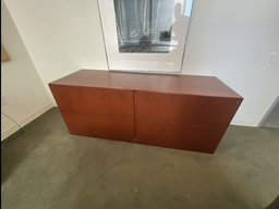 [#D5-103] Credenza, 2-Drawer Lateral Cabinetry