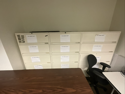 [#D12-120] Lateral Cabinet, White