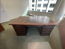 [#E4-135] Desk, Brown