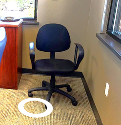 [#B13-5] Black Task Chair