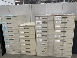 [#D13-29] microfiche cabinets